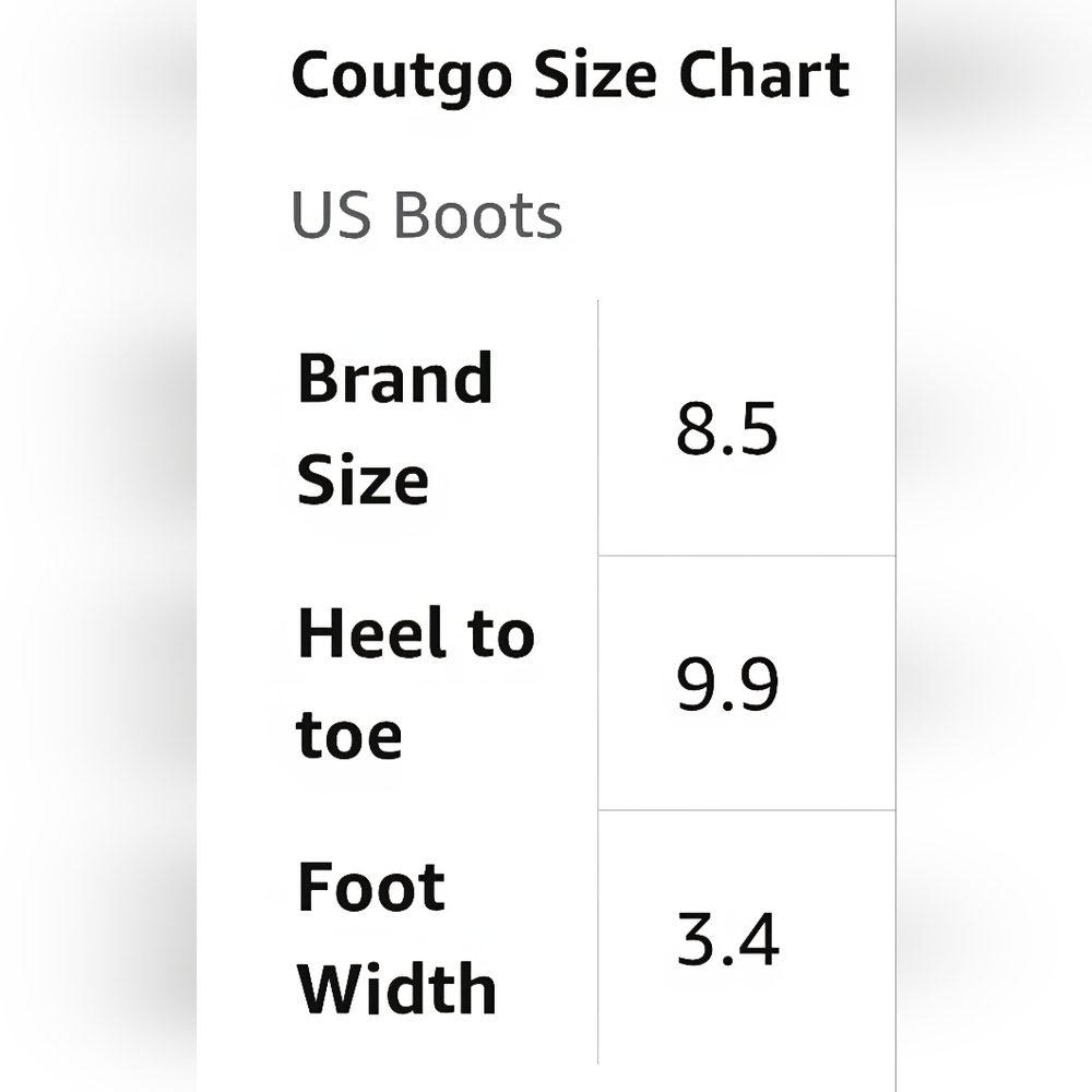 Coutgo Women's Mid Calf Slouchy Boots #740, 741, 742 - Picture 8 of 12